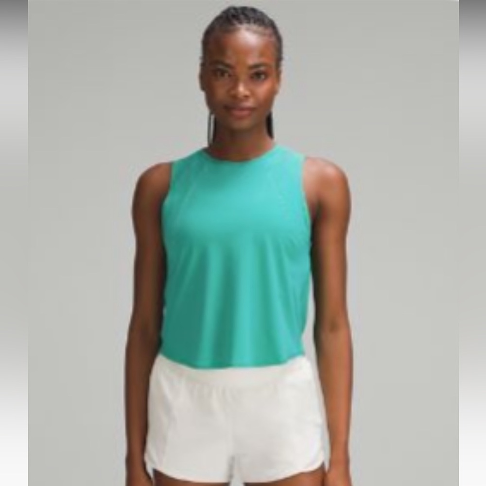 Sculpted cropped tank lululemon size 6
